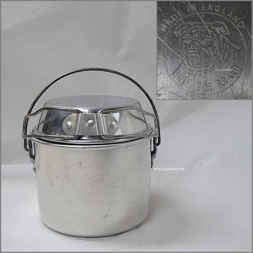 ホットン社vintage 5＋6インチ ビリー缶 SET<BR>ホットン ブルドッグ<BR