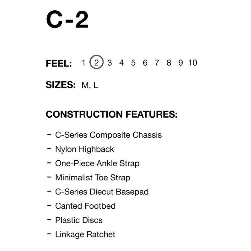 ムラスポ公式】RIDE C-2（ブラック）Mサイズ 24-25 NEW メンズ