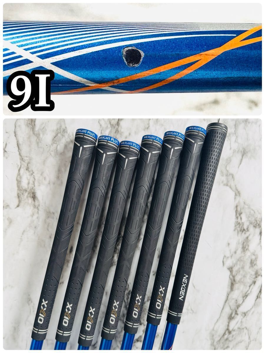 良品】10代目ゼクシオ XXIO10 メンズアイアンセット 7本 SR 良品