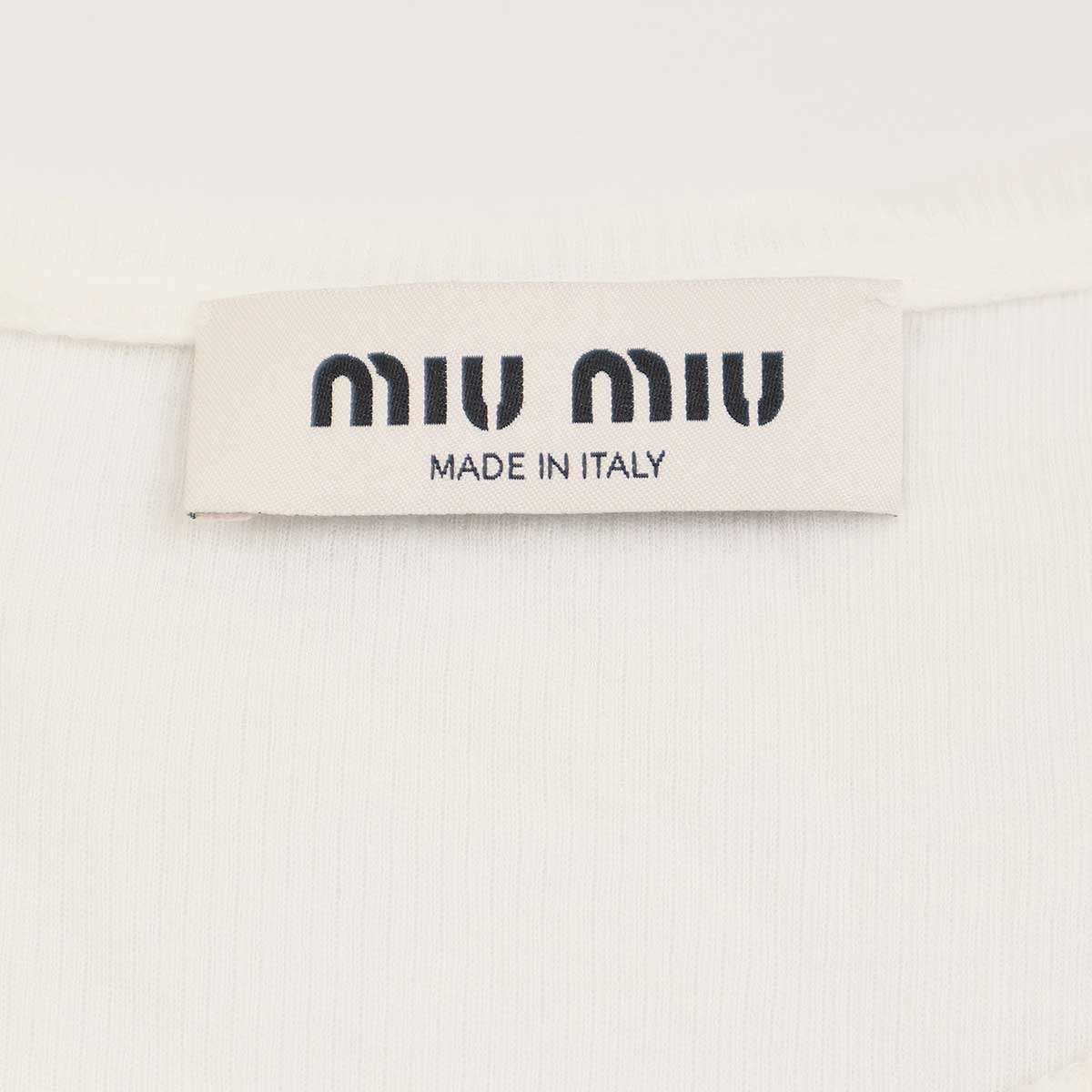 miu miu ミュウミュウ Rib knit jersey dress リブニットドレス