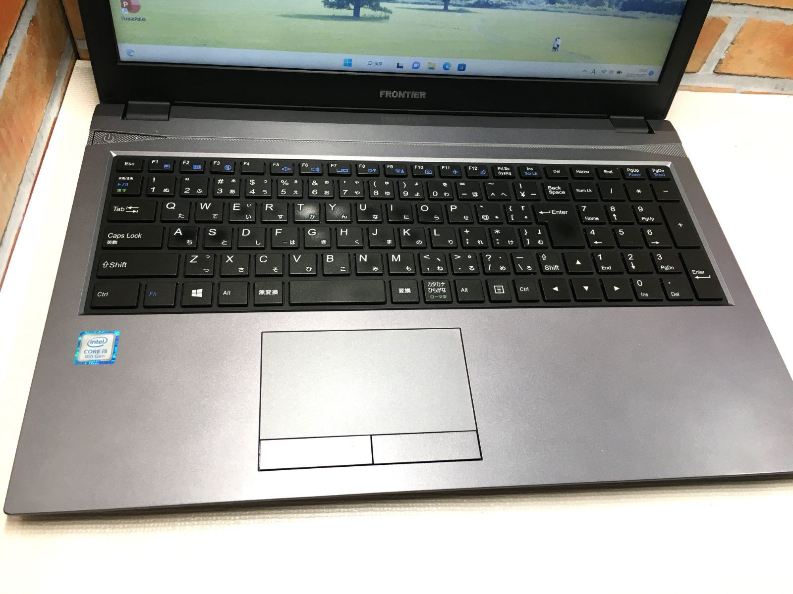 Y81☆FRONTIER NLKR 第8世代Core i5 m.2 SSD+高容量HDD、内蔵Webカメラ