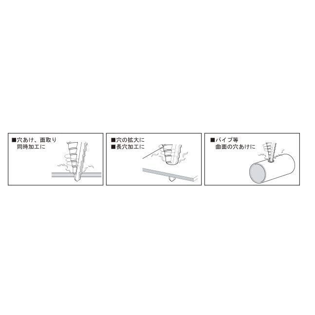 在庫セール】トップ工業 (TOP) 電動ドリル用 六角シャンク ステップ