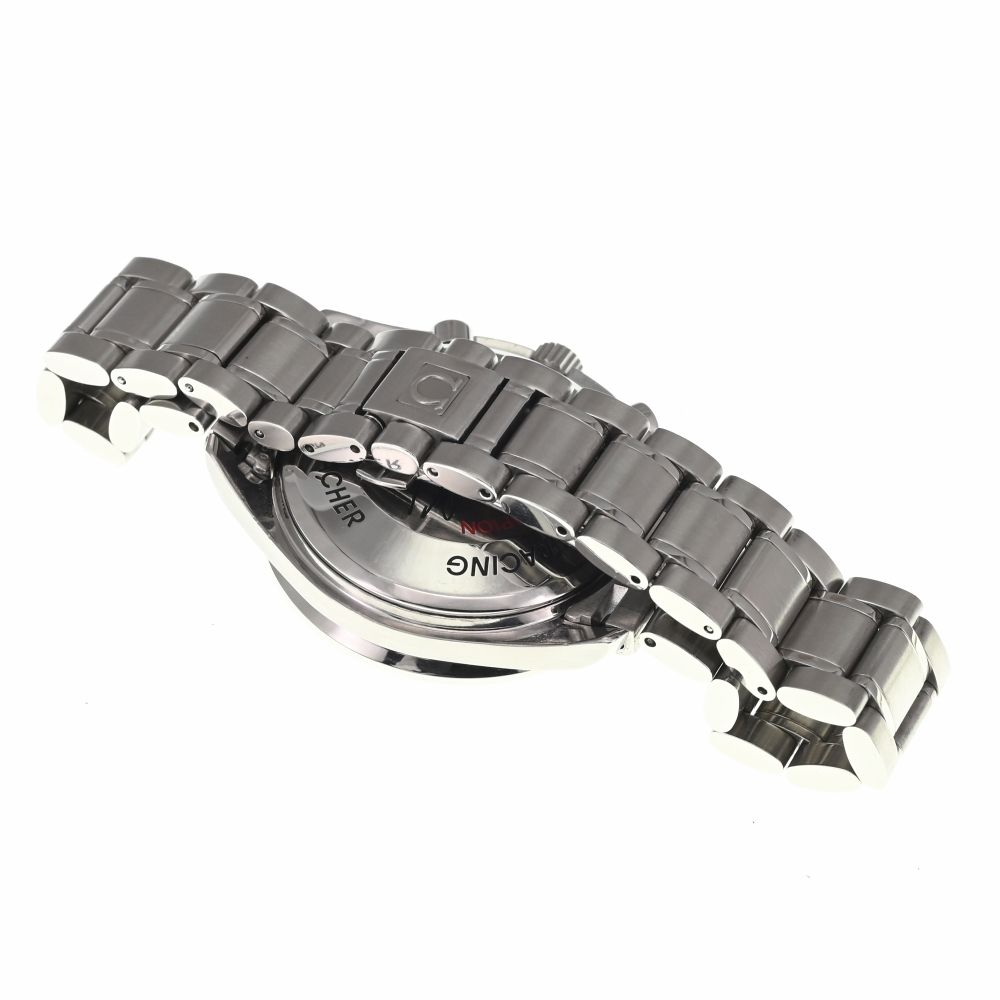 OMEGA 3519.5 スピードマスター レーシング シューマッハ 2001ワールドチャンピオン 自動巻き メンズ良品箱付き 【ホログラム】 P#137909