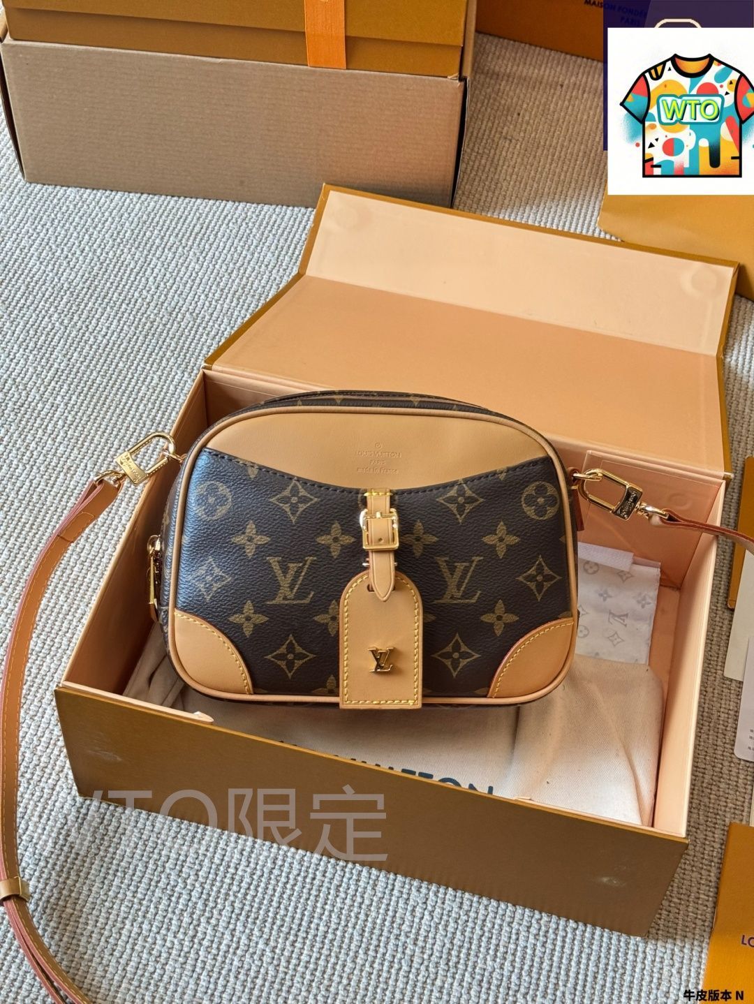 お値下げ受付中❤️ LOUIS VUITTONモノグラム ドーヴィル❤️美品 2025年最新】Yahoo!オークション -ルイヴィトン ドーヴィルの