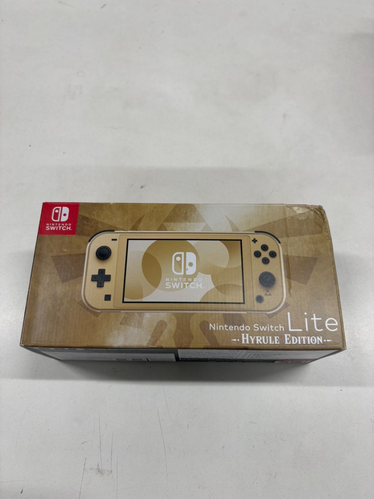 【未使用・箱傷あり】Nintendo Switch Lite 本体 ハイラルエディション HDH-S-DAZAA