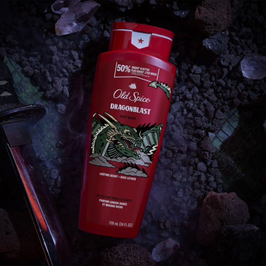オールドスパイス ボディソープ ドラゴンブラスト 709 ml × ４本セット Old Spice