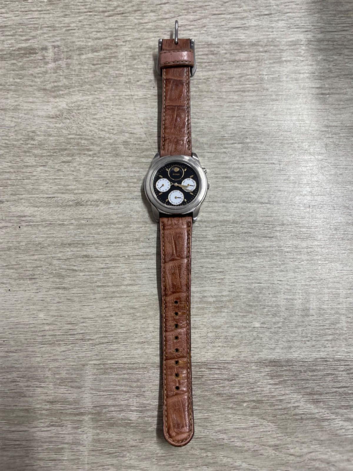 セイコー SEIKO デイデイト ムーンフェイズ 7F39-6060 クオーツ 