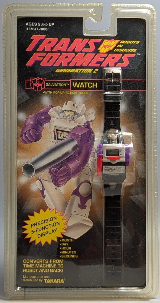 HASBRO TF|G2 GALVATRON WATCH L3005