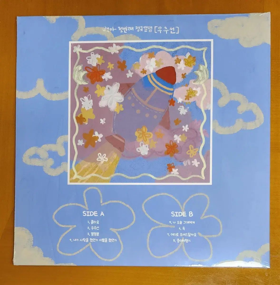 LP 白亜-最初 正規アルバム フルアルバム 宇宙船 盤