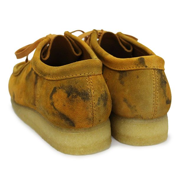【関税込み】Clarks (クラークス) 26162484 Wallabee ワラビー メンズシューズ Tumeric Camo CL040 clarks UK7.5-約25.5cm レディース バックルサンダル