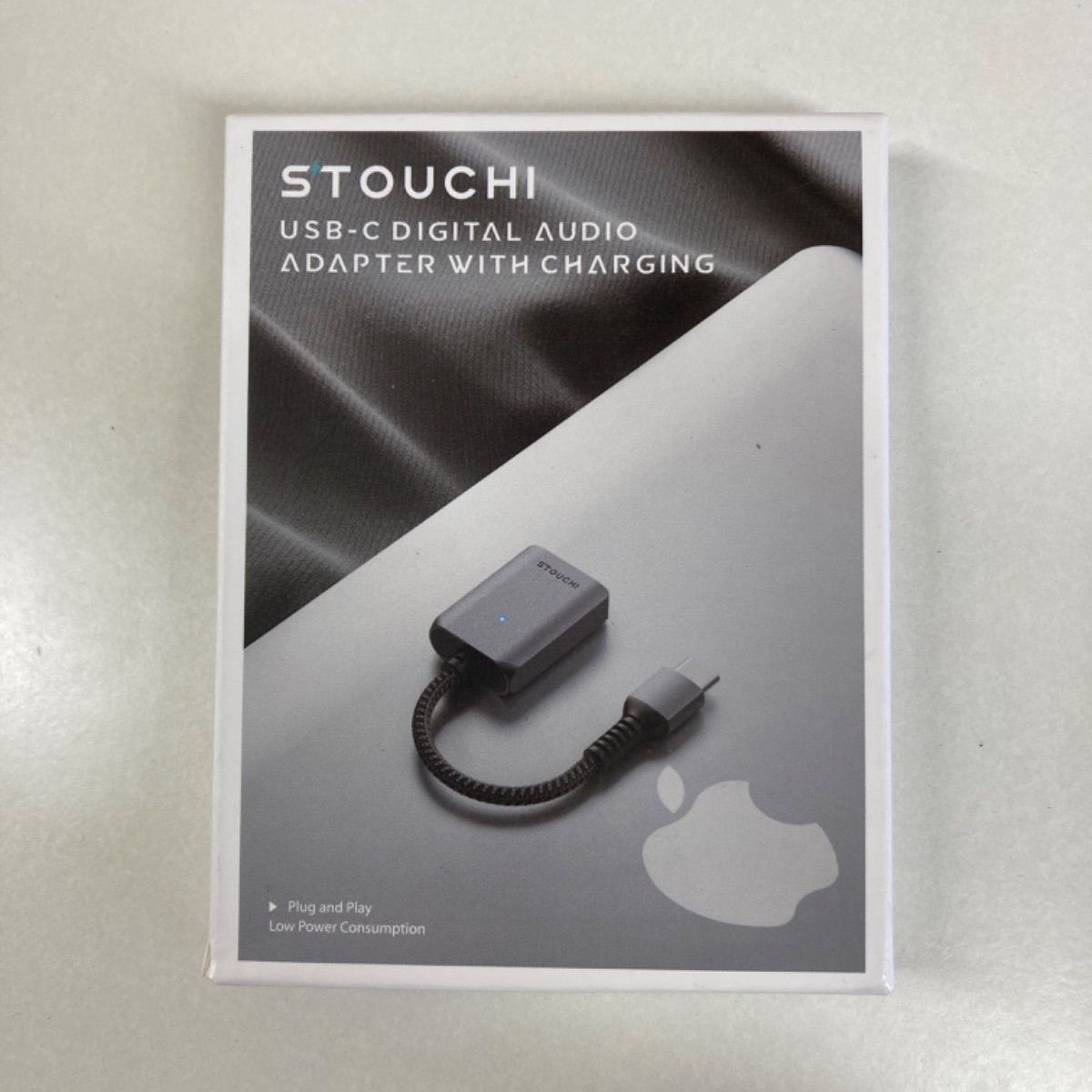 STOUCHI USB TYPE C TO 3.5MM イヤホン変換アダプター 2IN1 DAC搭載