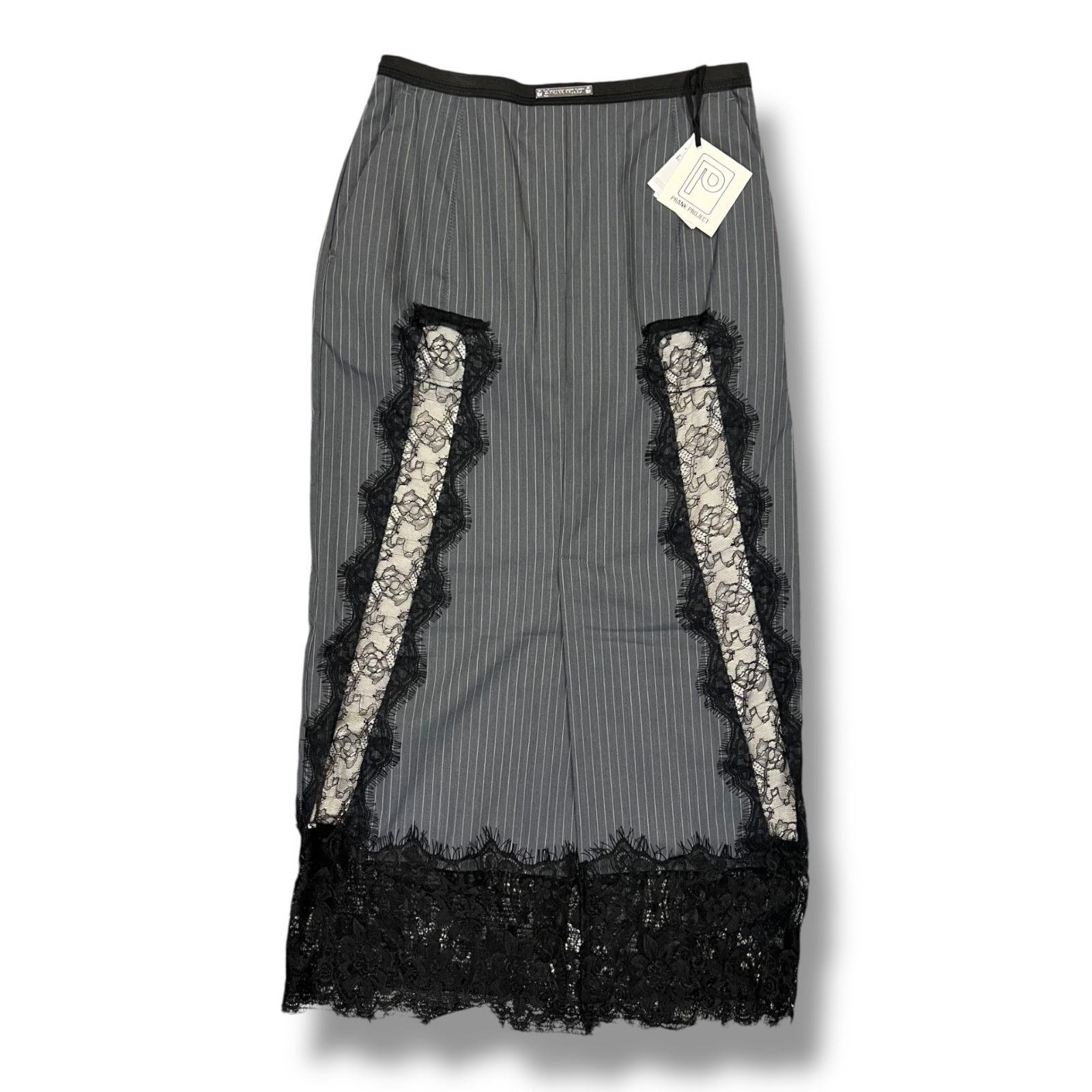 ワンピース PRANK PROJECT Striped Lace Cami Onepiece ワンピース