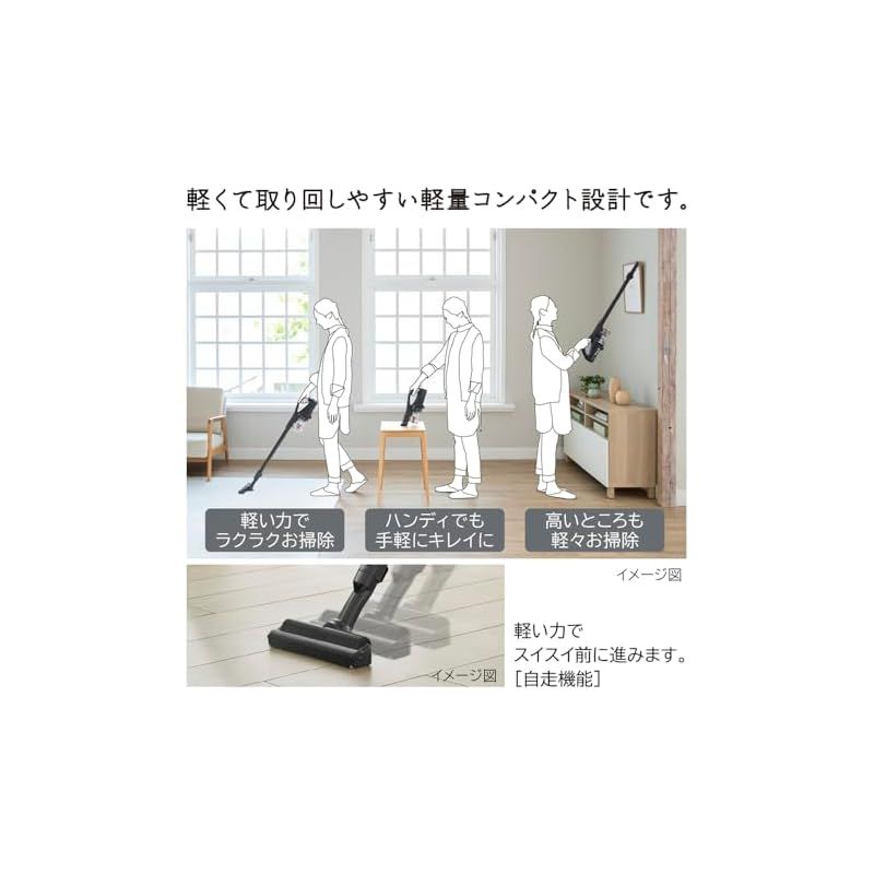 日立 掃除機 ラクかるスティック コードレス スティック