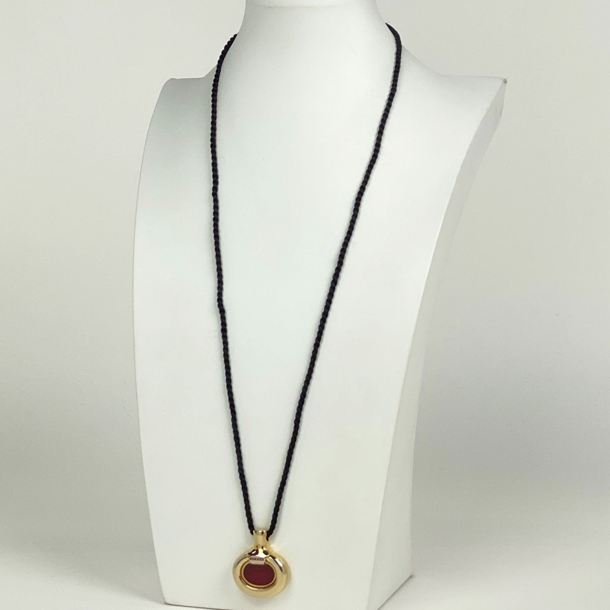 HERMESエルメス ネックレス ペンダント パルファム パフューム ゴールド