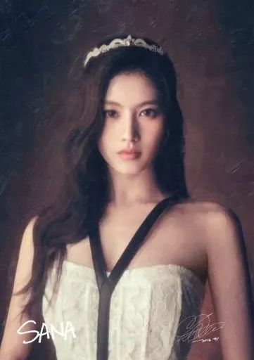 中古】キャラカード サナ(MISAMO) B5サイズ肖像アートカード 「CD