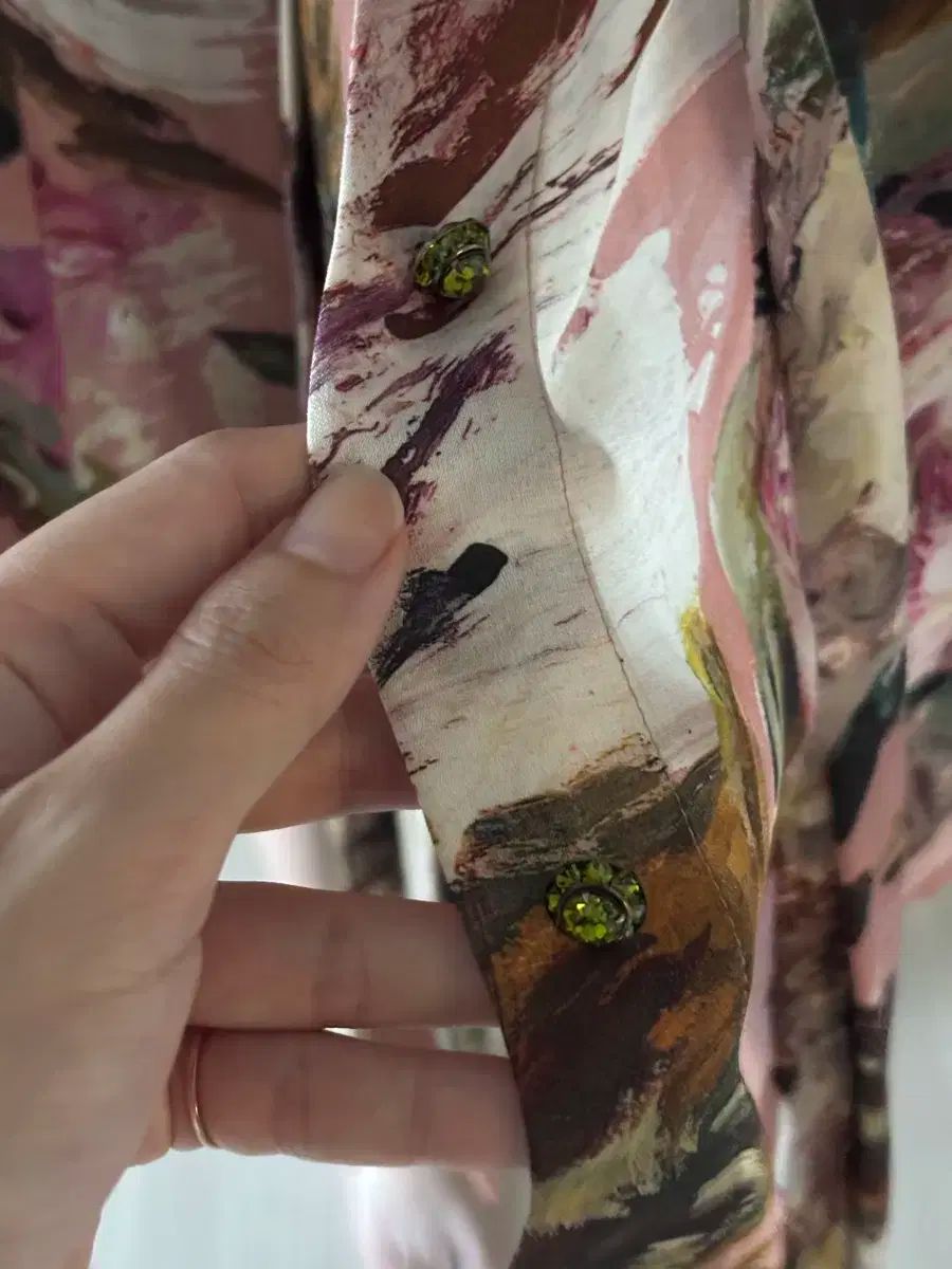 D&G 花柄レース シルク混 チュニック ブラウス 38 M D&G 花柄レース