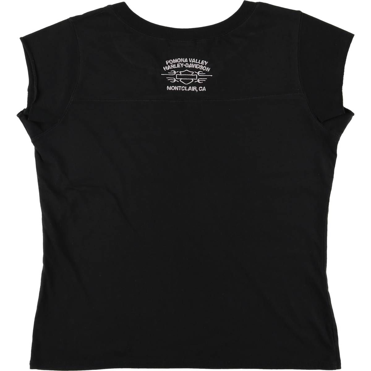 USA ハーレーダビッドソン　タンクトップ　フェード　古着　ストリート　ブラック USA ハーレーダビッドソン タンクトップ フェード 古着