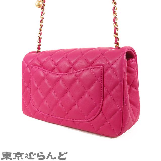 CHANEL シャネル マトラッセ　ミニショルダーバック シャネル(CHANEL)シャネル ミニマトラッセ プッシュロック