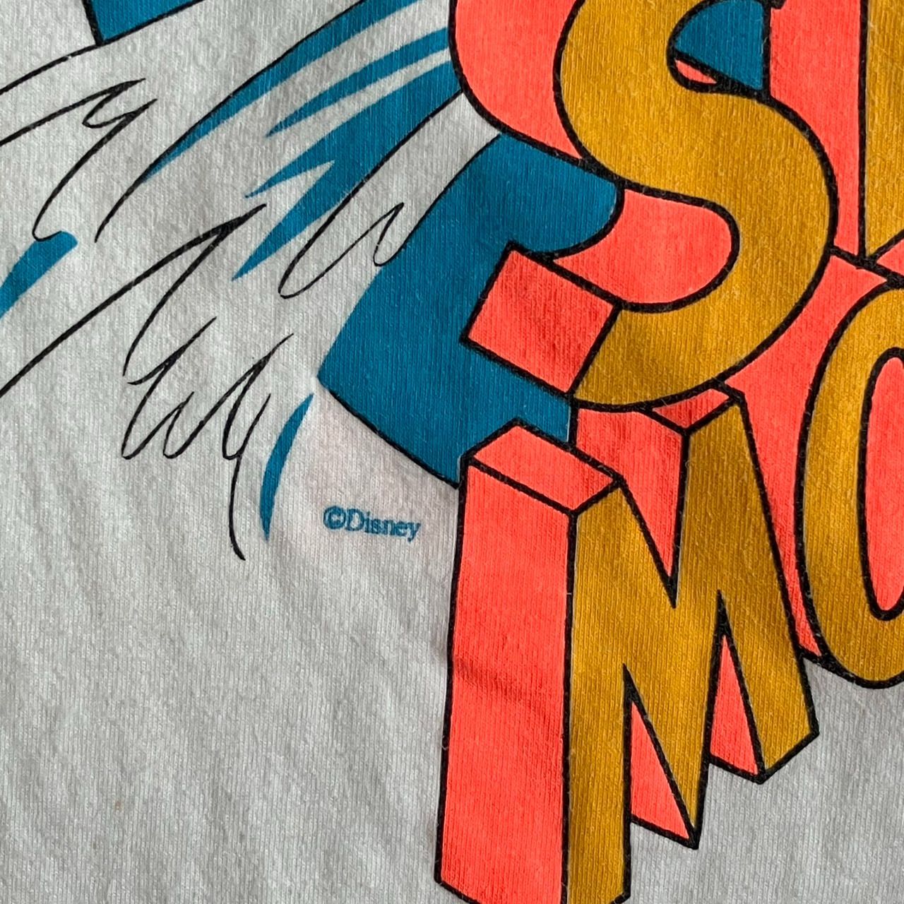 超希少 80s スプラッシュマウンテン ディズニー Tシャツ XLサイズ 白 