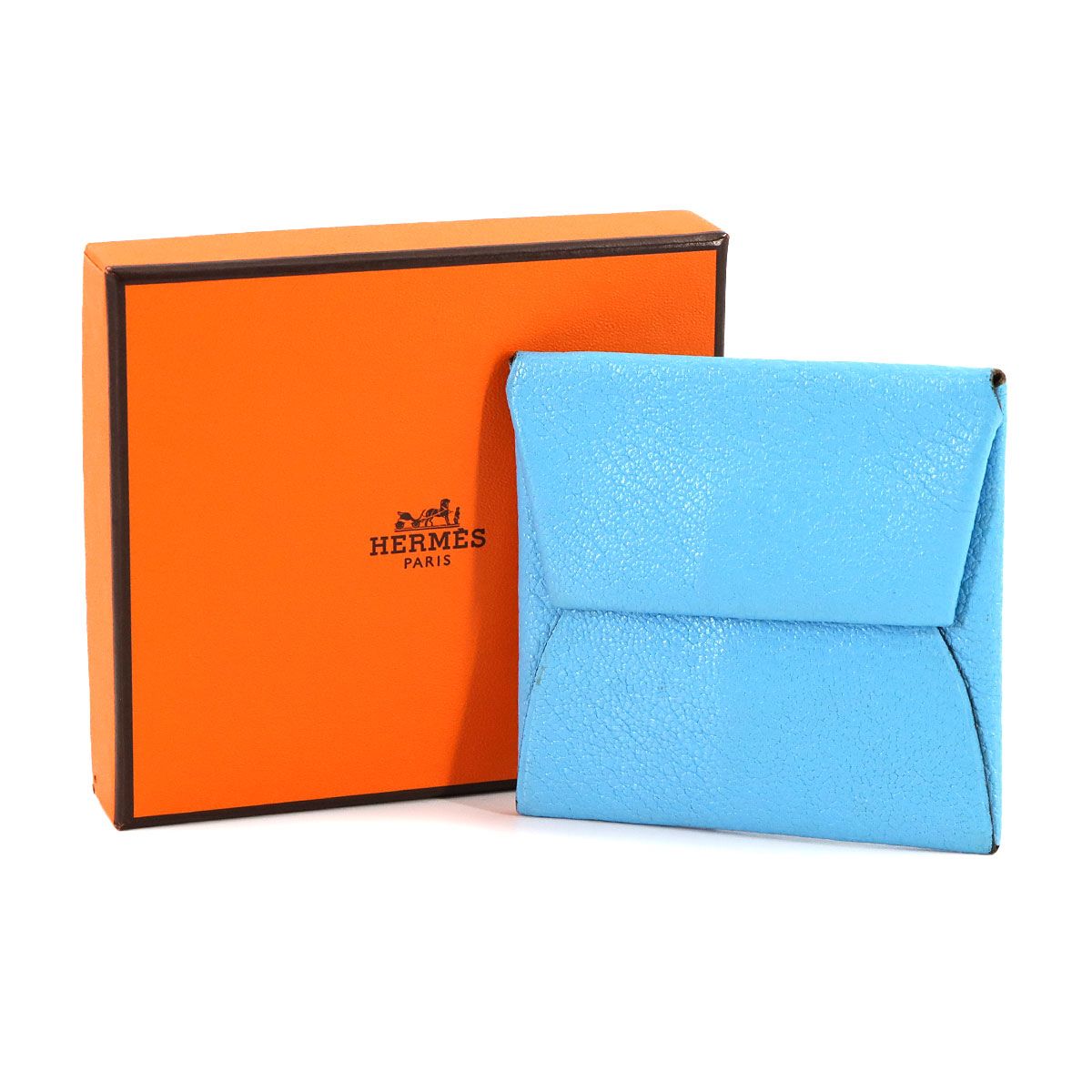 エルメス HERMES バスティア コインケース 小銭入れ シェーブル 
