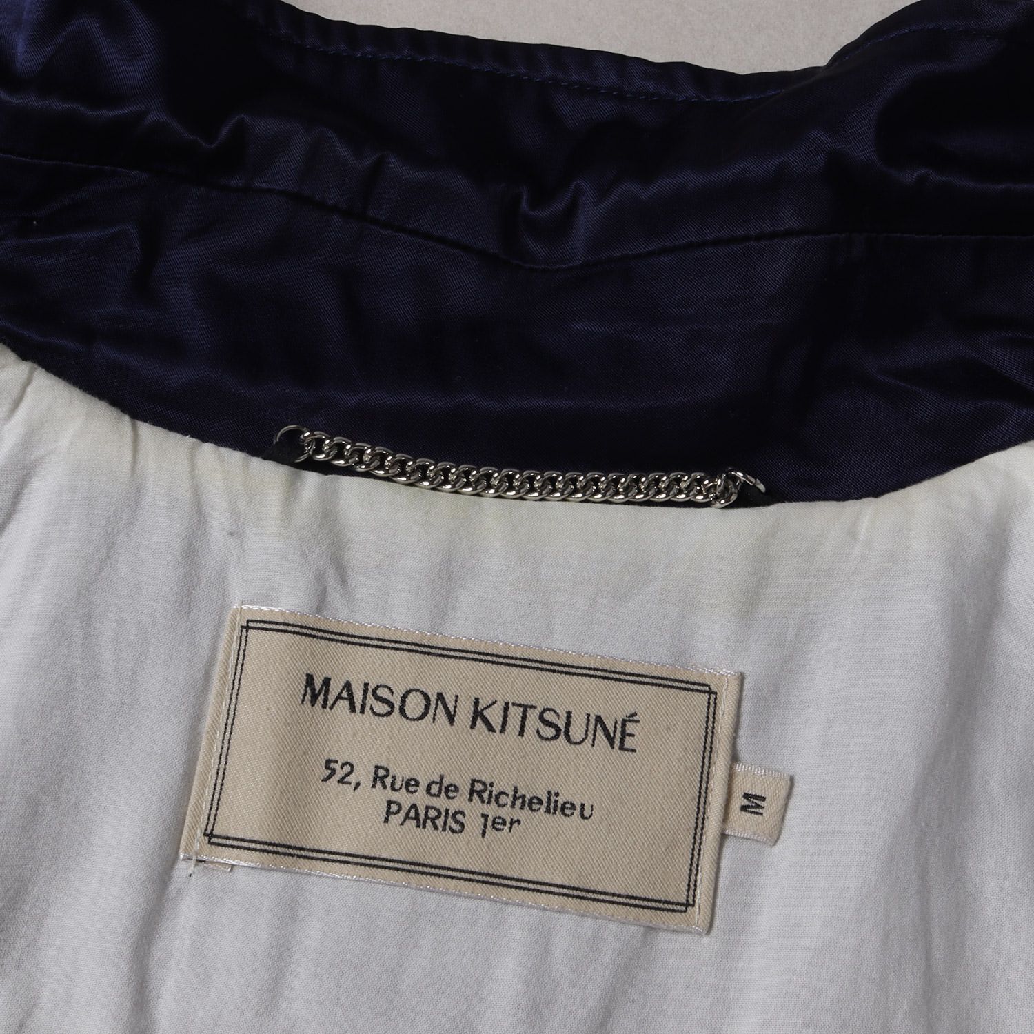 MAISON KITSUNE メゾン キツネ ジャケット サイズ:M ロゴ エンブロイ