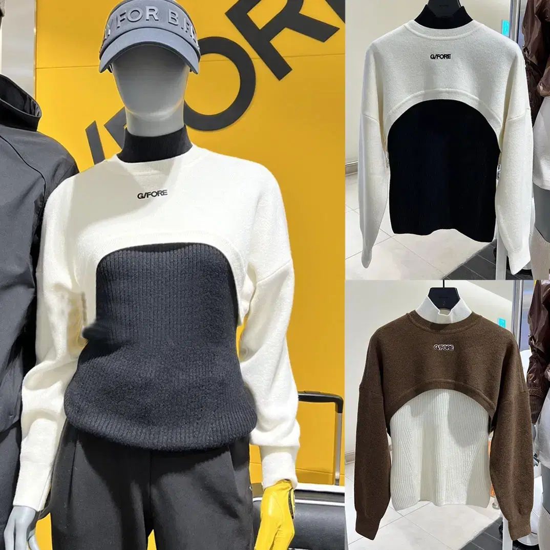 人気 レディースゴルフウェア G FORE トップスニット ヨサン005