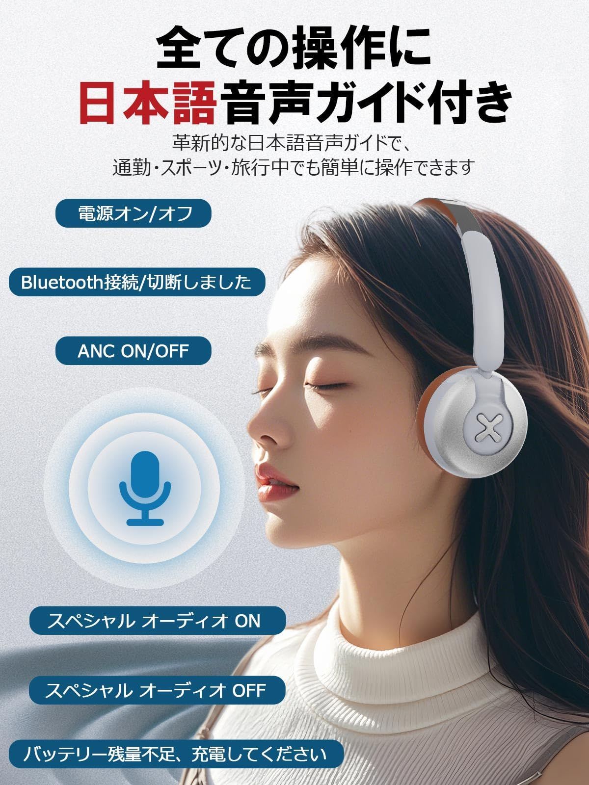 2台同時接続可 ヘッドフォン