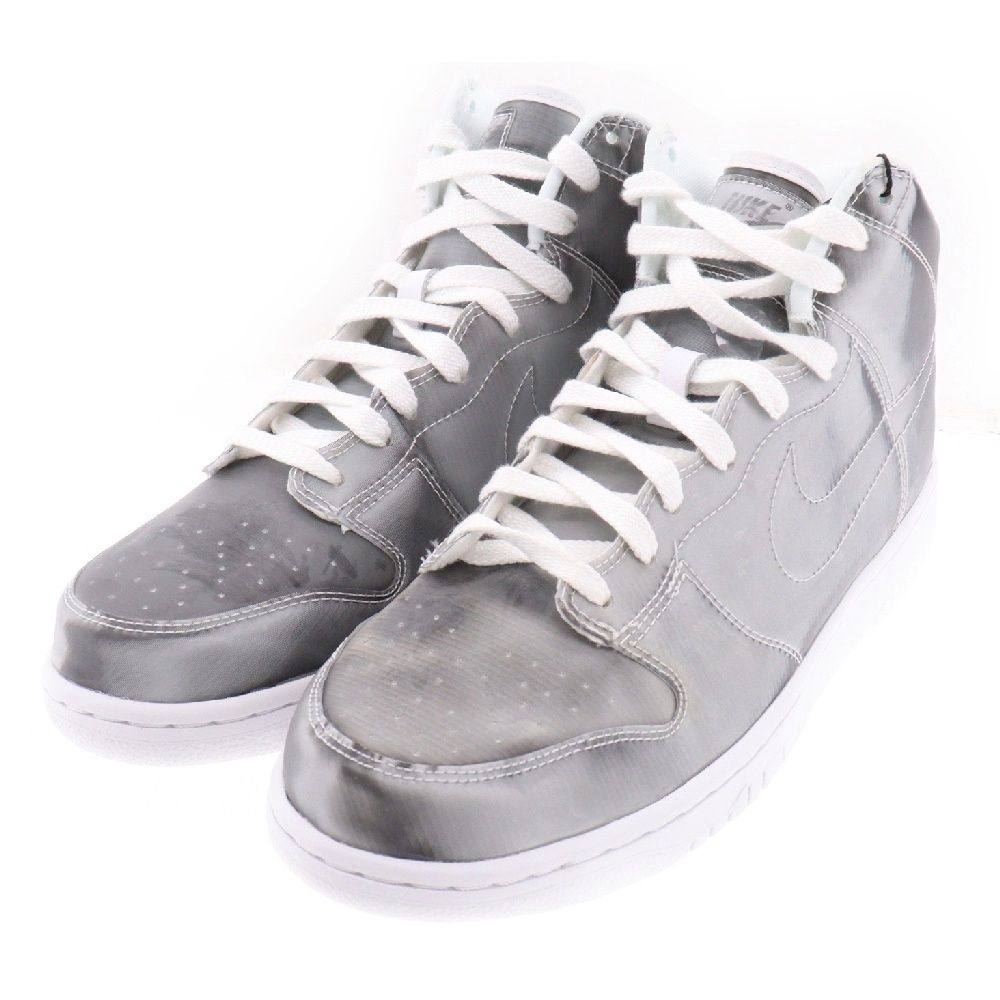 NIKE (ナイキ) ×CLOT Dunk High Silver DH4444-900 クロット 
