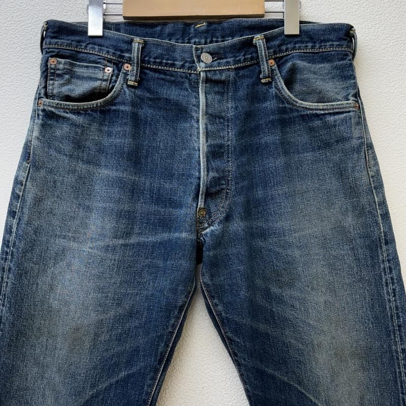EVISU エヴィス パンツ デニム、ジーンズ カモメペイント無し 革