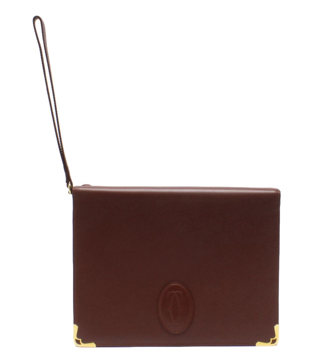 美品 カルティエ クラッチバッグ メンズ CARTIER
