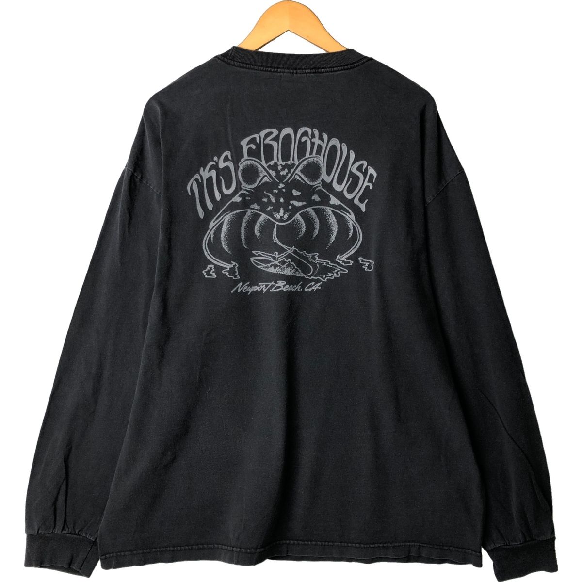 古着 00年代 アルスタイル ALSTYLE TK'S FLOGHOUSE カエル柄