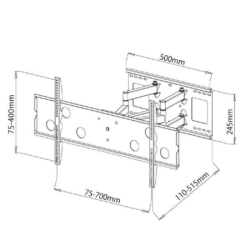 新品 未開封 】 スタープラチナ テレビ壁掛け金具 37-65インチ対応 TV
