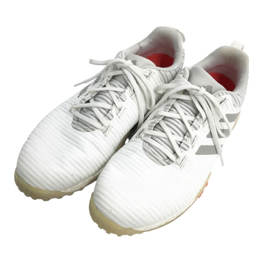ADIDAS GOLF アディダスゴルフ EE9102 スパイクレスゴルフシューズ CODECHAOS  ホワイト系 27 [240101487977] ゴルフウェア メンズ ストスト ADIDAS GOLF アディダスゴルフ EE9102 スパイクレスゴルフ