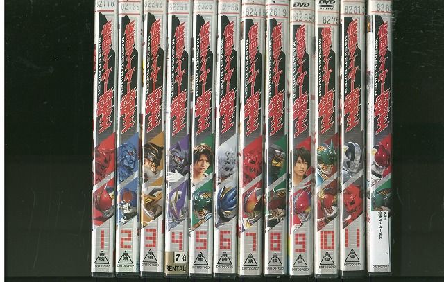 DVD 仮面ライダー電王 佐藤健 全12巻 ※ケース無し発送 レンタル