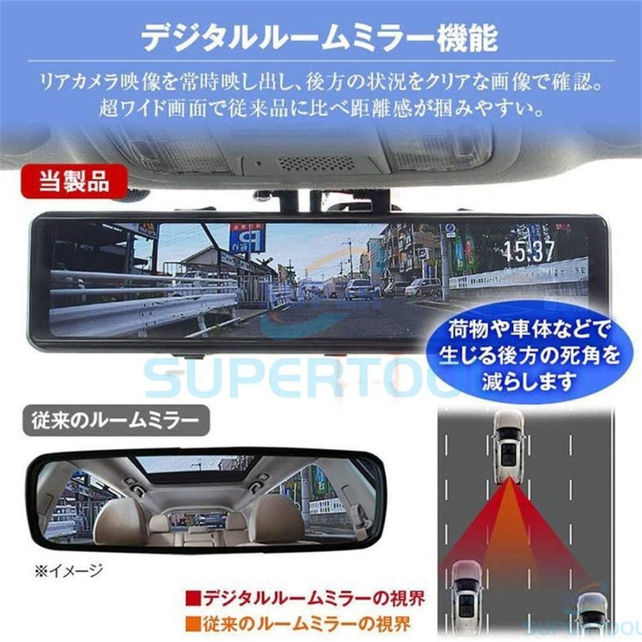 NEOTOKYO ミラーカム3 MRC-2024 前後ドライブレコーダー GPS 【公式通販】