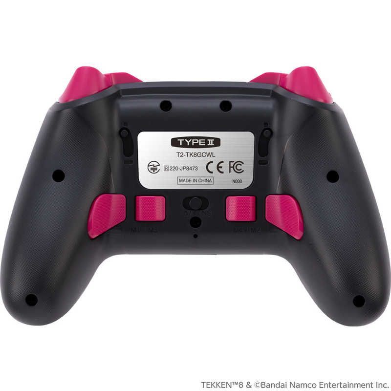 未開梱 タイプツー TEKKEN8 ゲーミングコントローラーPROセット KAZUYA WindowsPC SWITCH T2-TK8GCWL-KZ UP786_INFO