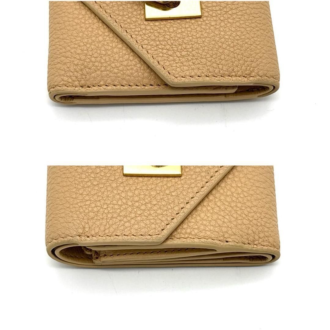 現行◇ボッテガヴェネタ 三つ折り財布 サンジュルマン トライアングル