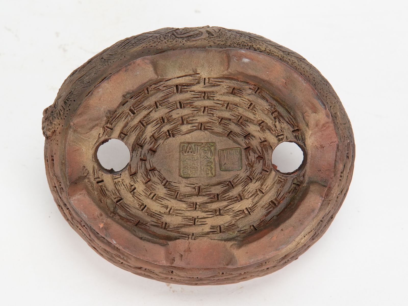 沖誠 陶器鉢 シリンダー ツイスト スパイラル シリンダー pot 植木鉢