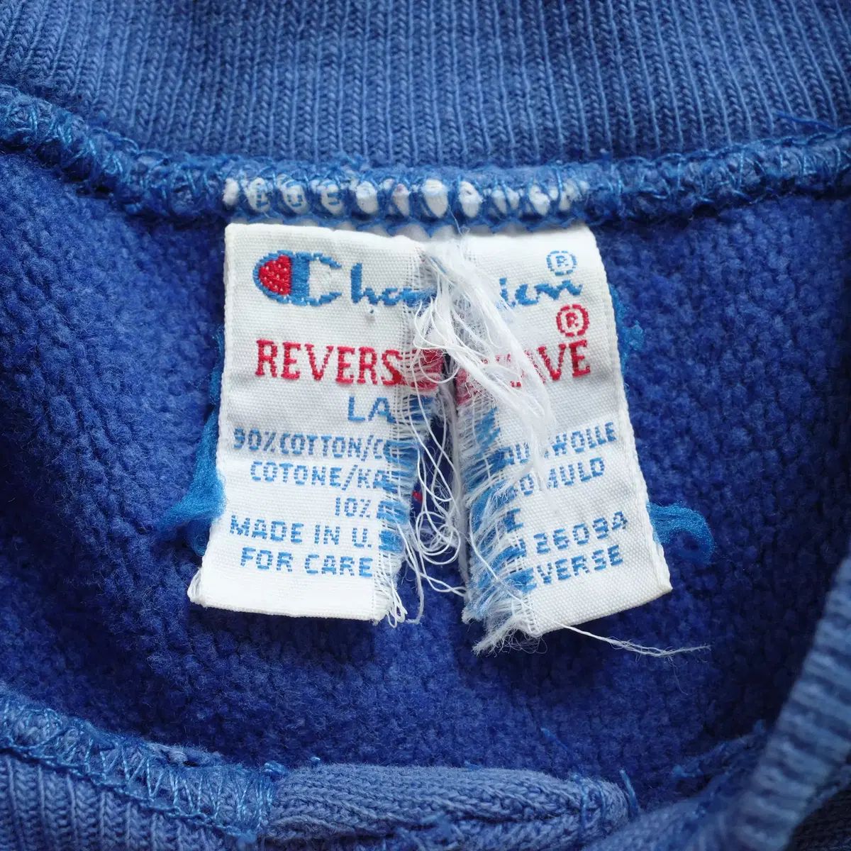 リバースウィーブ スナップ