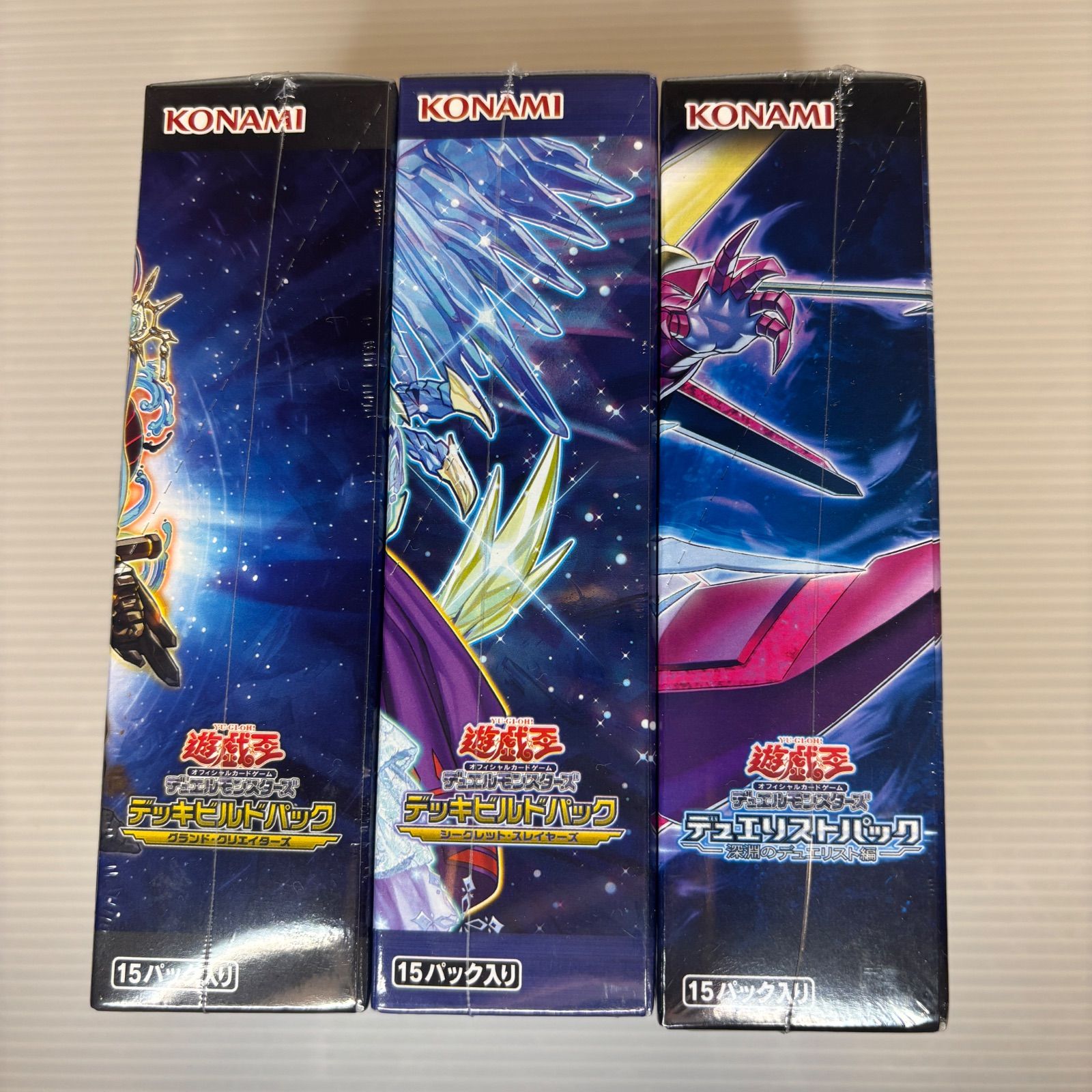 絶版】遊戯王未開封BOX シュリンク付き3ボックス - メルカリ