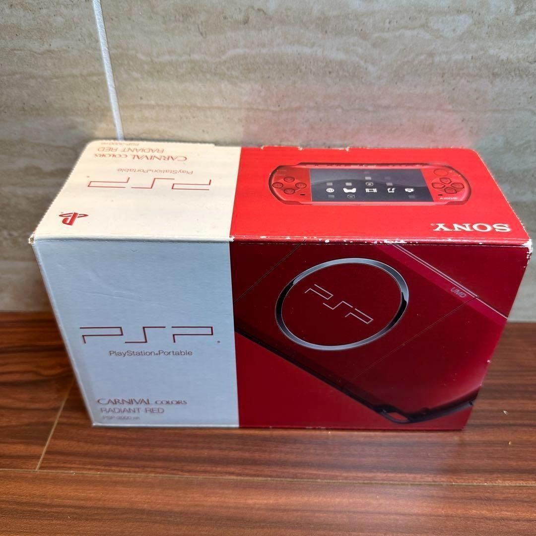 PSP PSP 3000 本体 ラディアント レッド 3859