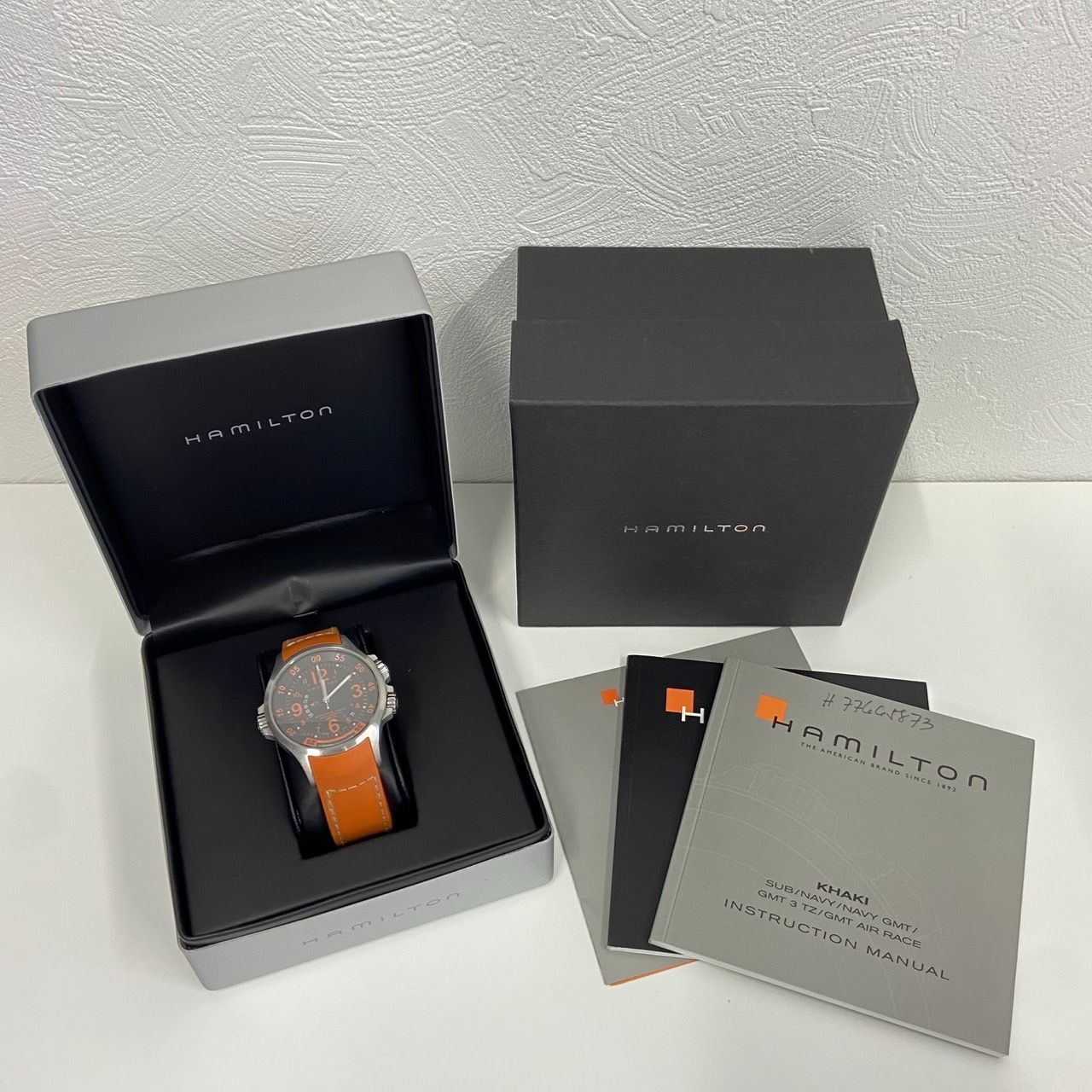 HAMILTON ハミルトン H776650 KHAKI AIR RACE GMT カーキ エアレース 