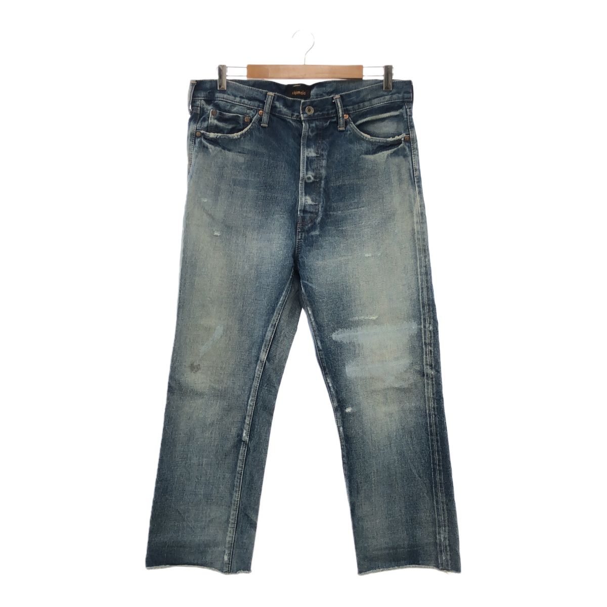 chimala/チマラ】 SELVEDGE DENIM NARROW TAPERED CU（デニム