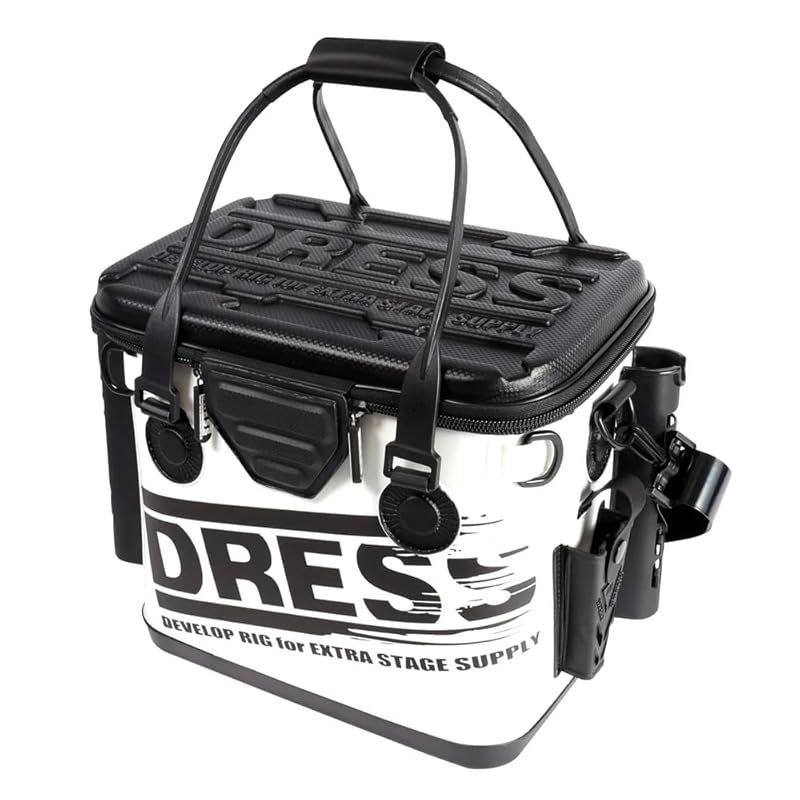 ドレス DRESS バッカンミニRE ホワイト ブラック ロッドホルダー EVA 釣り 釣り具 釣り用ケース 防災 収納コンテナ タックルバッグ 0