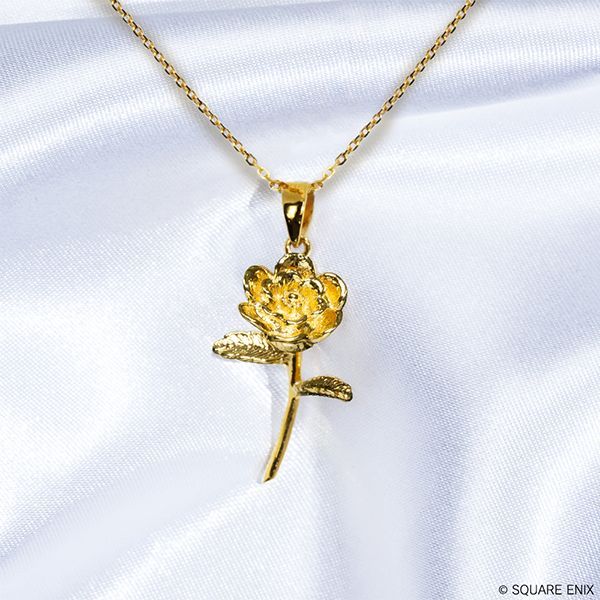 新品】ファイナルファンタジーXIV Gold-plated Silver Pendant ＜Elpis