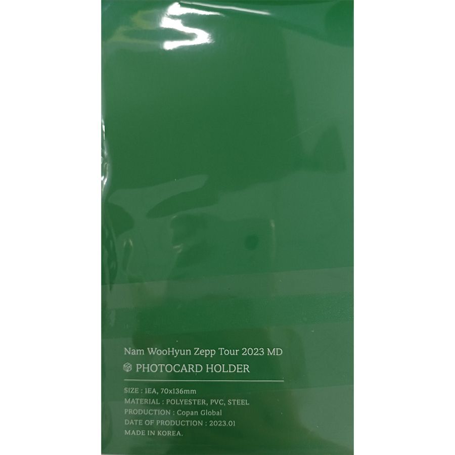 INFINITE ウヒョン 公式 PHOTOCARD HOLDER LIVE ツアー Zepp Tour
