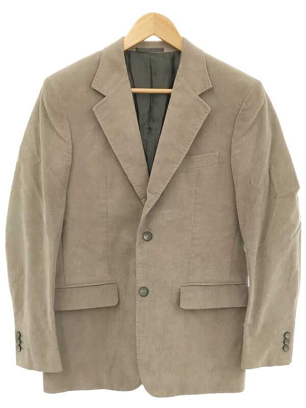 JIL SANDER テーラードジャケット 46 ベージュ JIL SANDER ジルサンダー コーデュロイテーラードジャケット