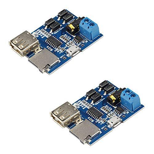 VKLSVAN 2個 セット Mp3ロスレスデコーダーデコーディンモジュール TFカード Uディスク デコーダボード 無損失デコード 増幅器