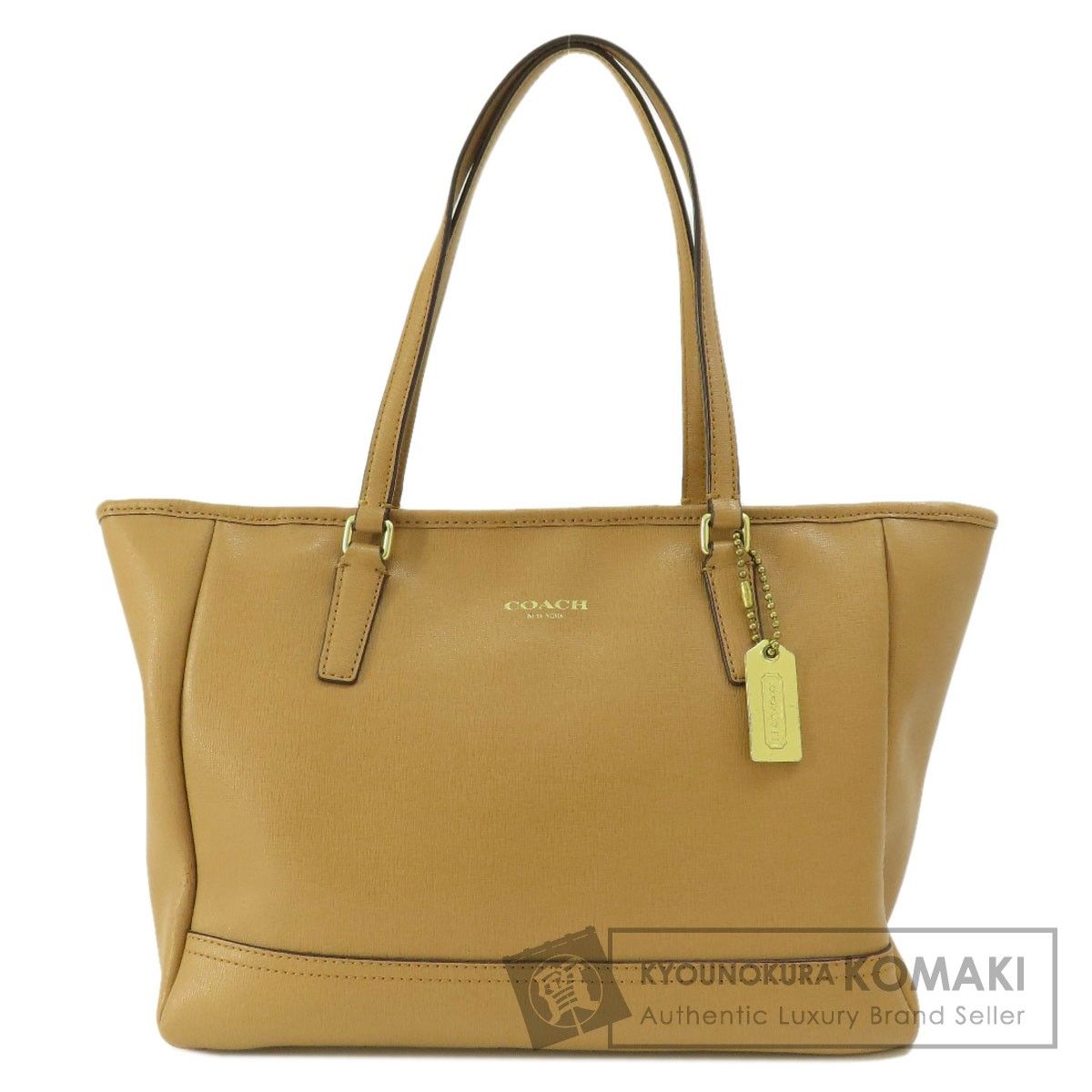 コーチ レザー トートバッグ 極美品 COACH オールドコーチ トートバッグ ゴールド A4可 レザー 黒