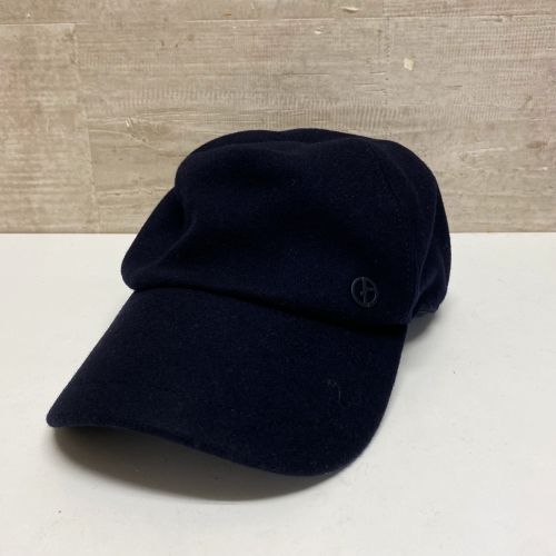 Giorgio Armani ジョルジオ アルマーニ カシミヤ混 キャップ 帽子 